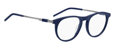 Premium Men Hugo Eyeglasses: HG 1154 - Matte Blue(2) - SpecSMART Eye Clinic (Diagonal View)